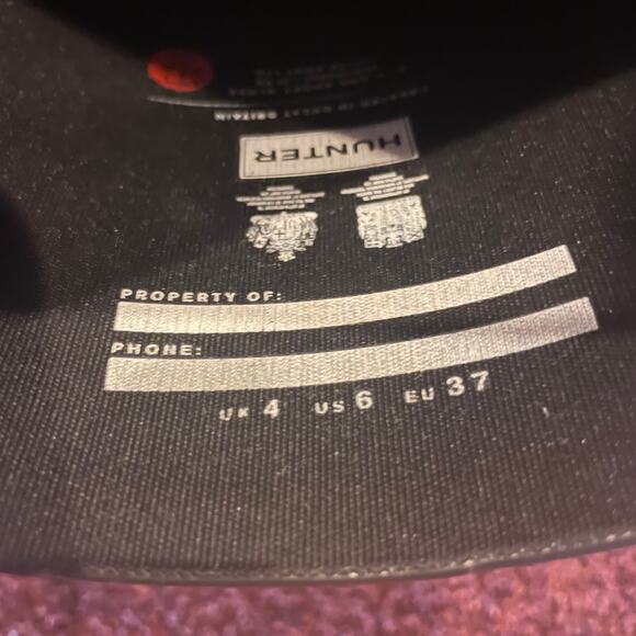 Hunter Short Gloss Rain Boots Size 6 - Picture 2 of 13